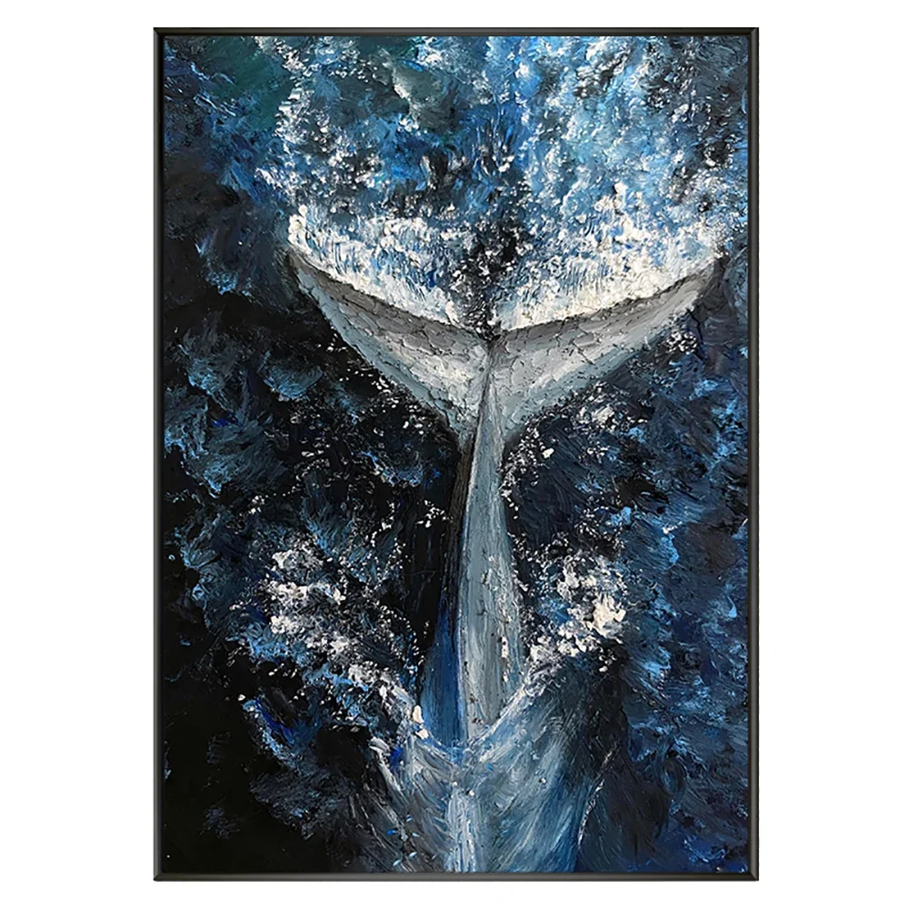 3D Printing Wall - 3D Abstract Canvas Art Painting Hand