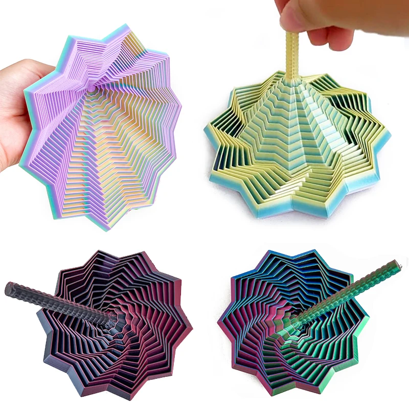 3D Printing Gundam - 3D Printing Expanded Sensory Fidget Star