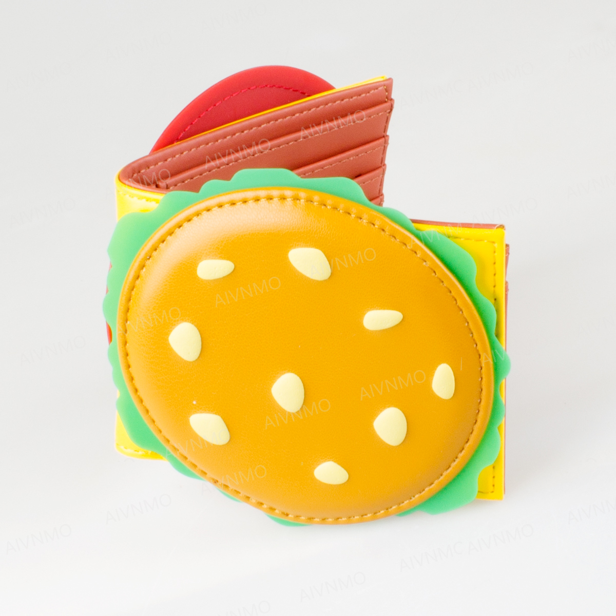 3D Printing Foto - High-Quality 3D Burger Foldable Wallet Fashion