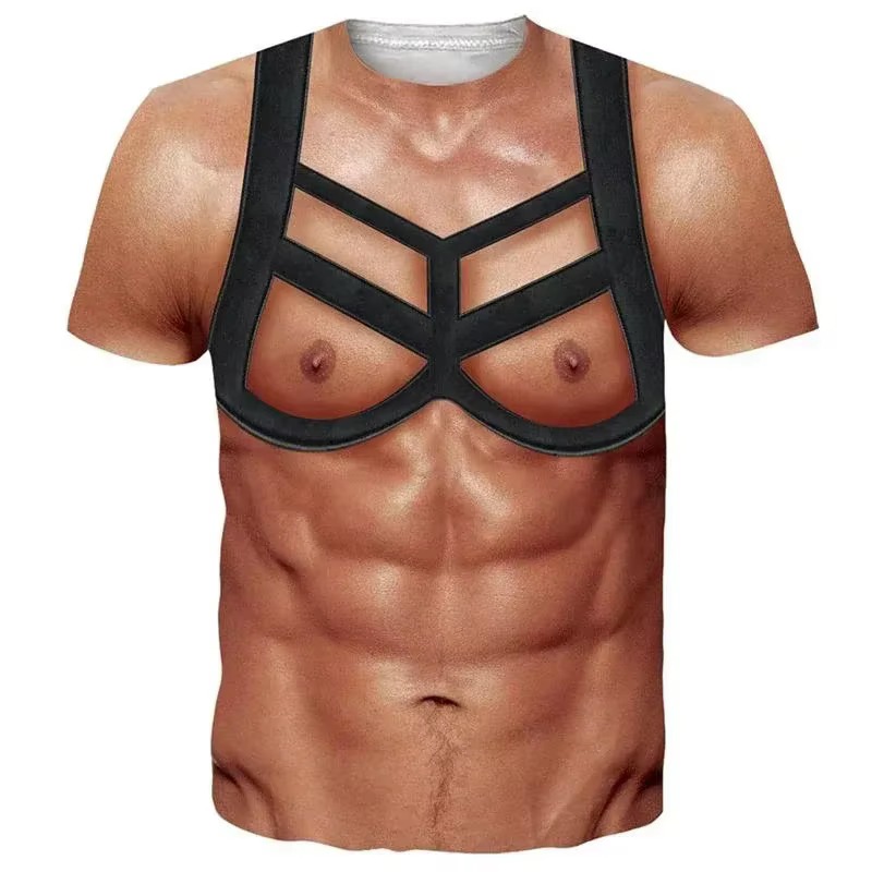 3D Printing Drawing - 2026 Funny Muscle Body 3D Printed