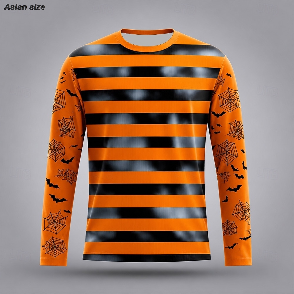 3D Printing Web - Halloween Men's Pumpkin Bat Spider web