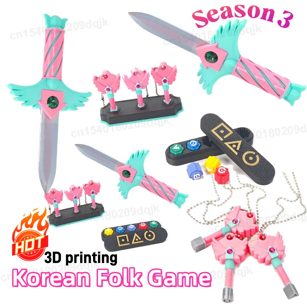 2025 New Korean Traditional Ga - đánh giá và giá 3D Printing Keychain