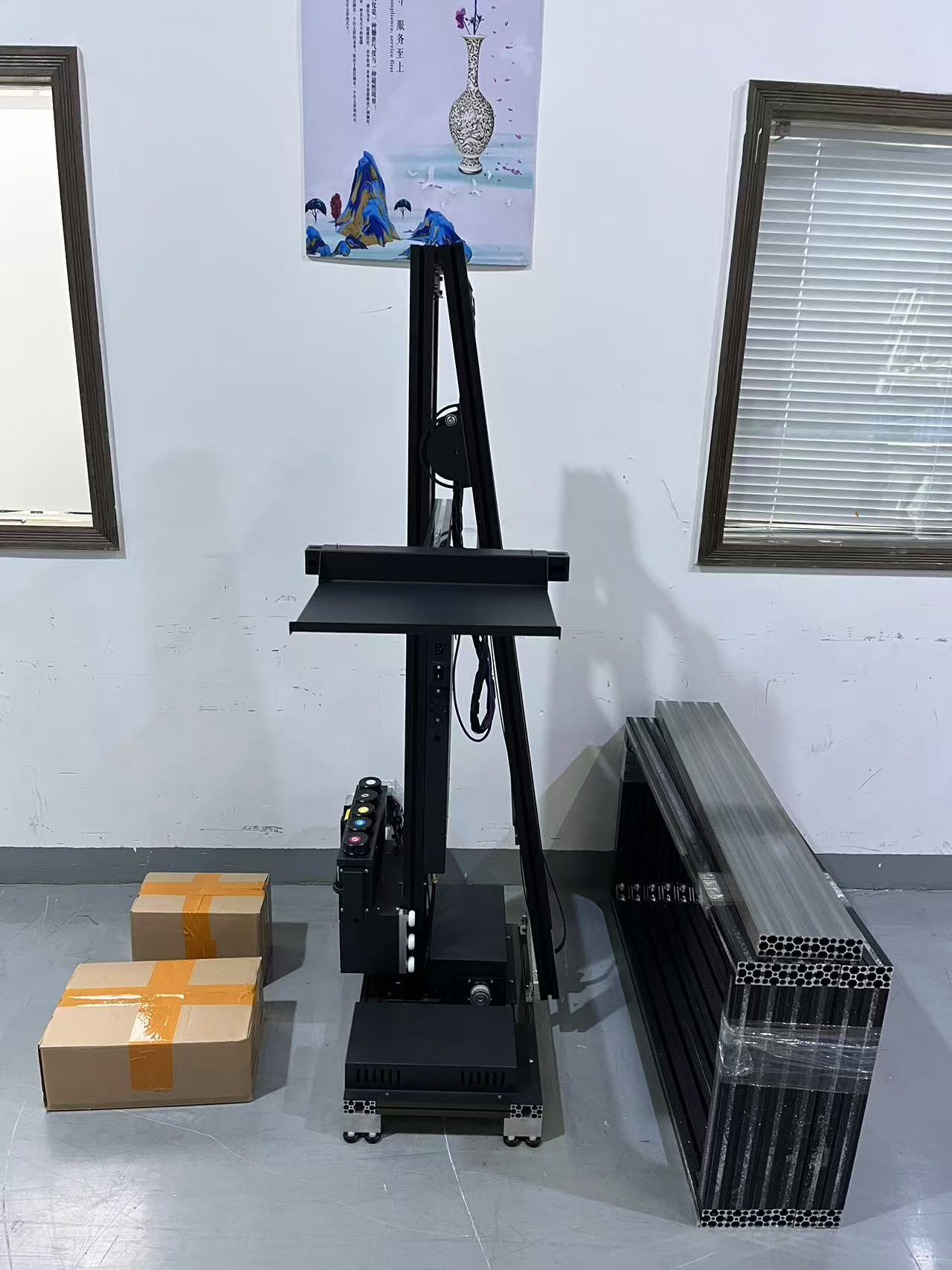 Automatic Wall Painter UV Inkj - đánh giá và giá 3D Printing Wall