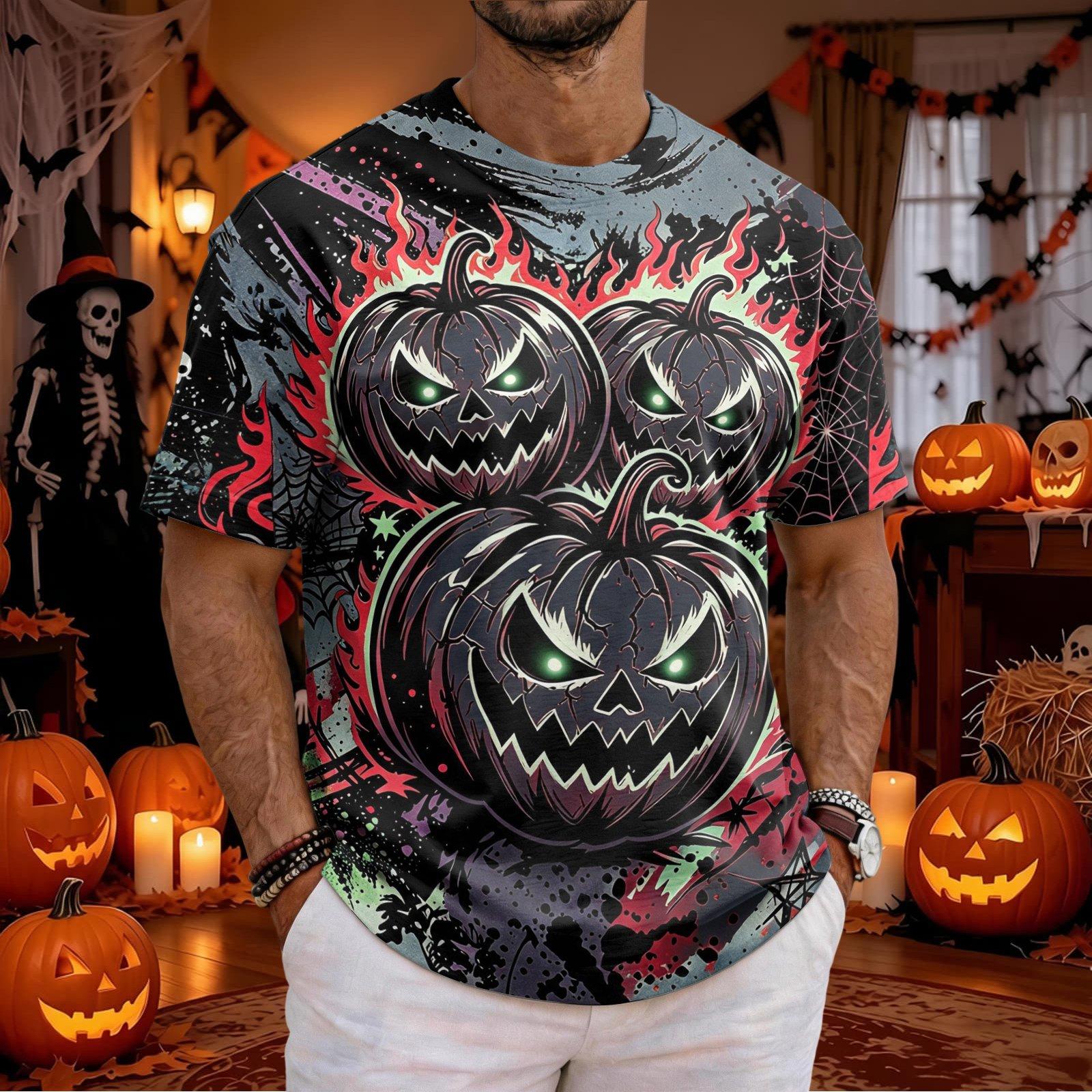 Men Halloween Scary Pumpkin Fa - đánh giá và giá 3D Printing Web