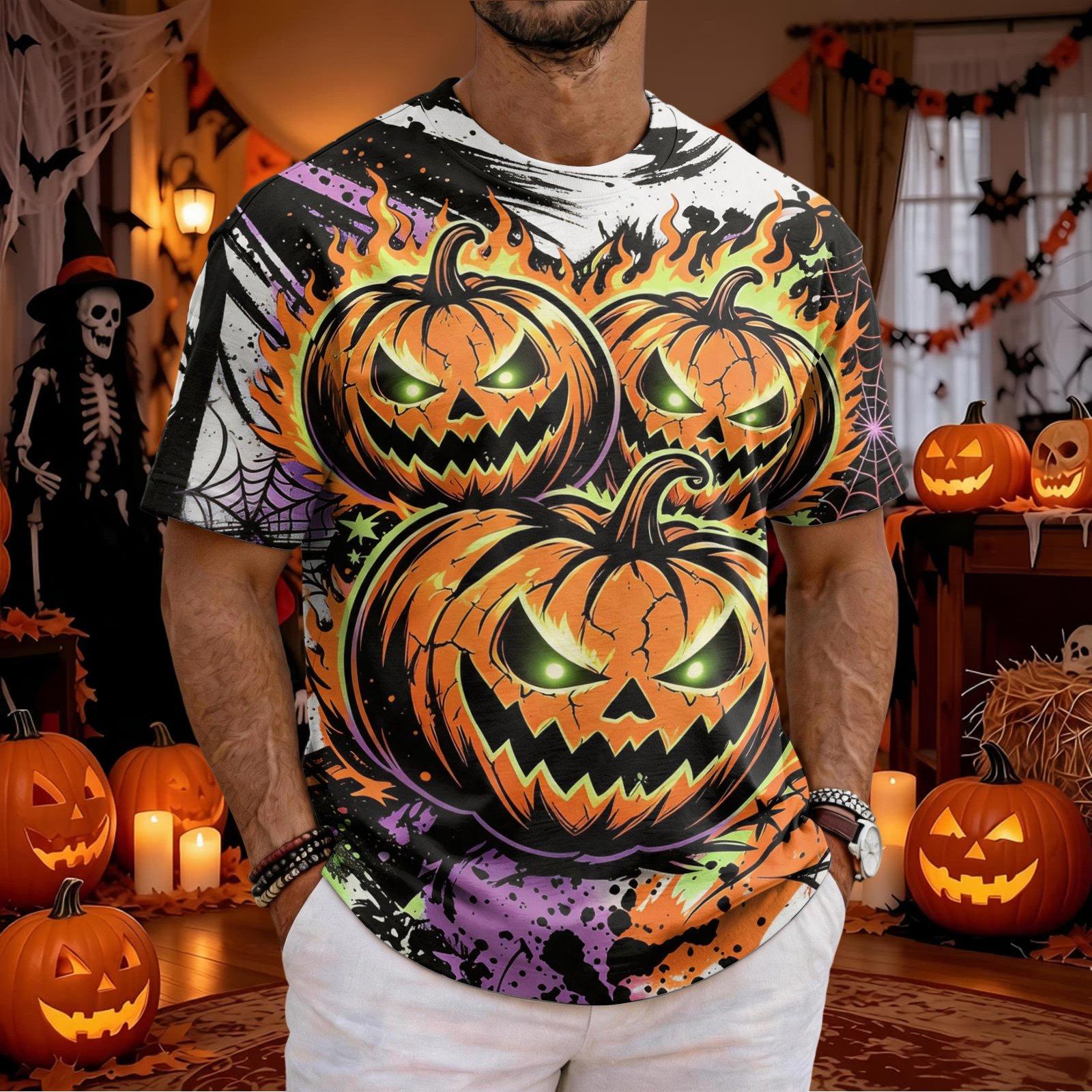 Men Halloween Scary Pumpkin Fa - đánh giá và giá 3D Printing Web