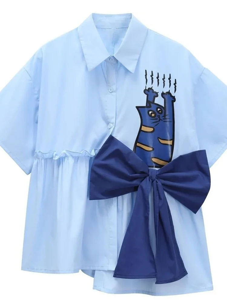 Zoki 3D Bow Cute Shirt Women L - đánh giá và giá 3D Printing Drawing