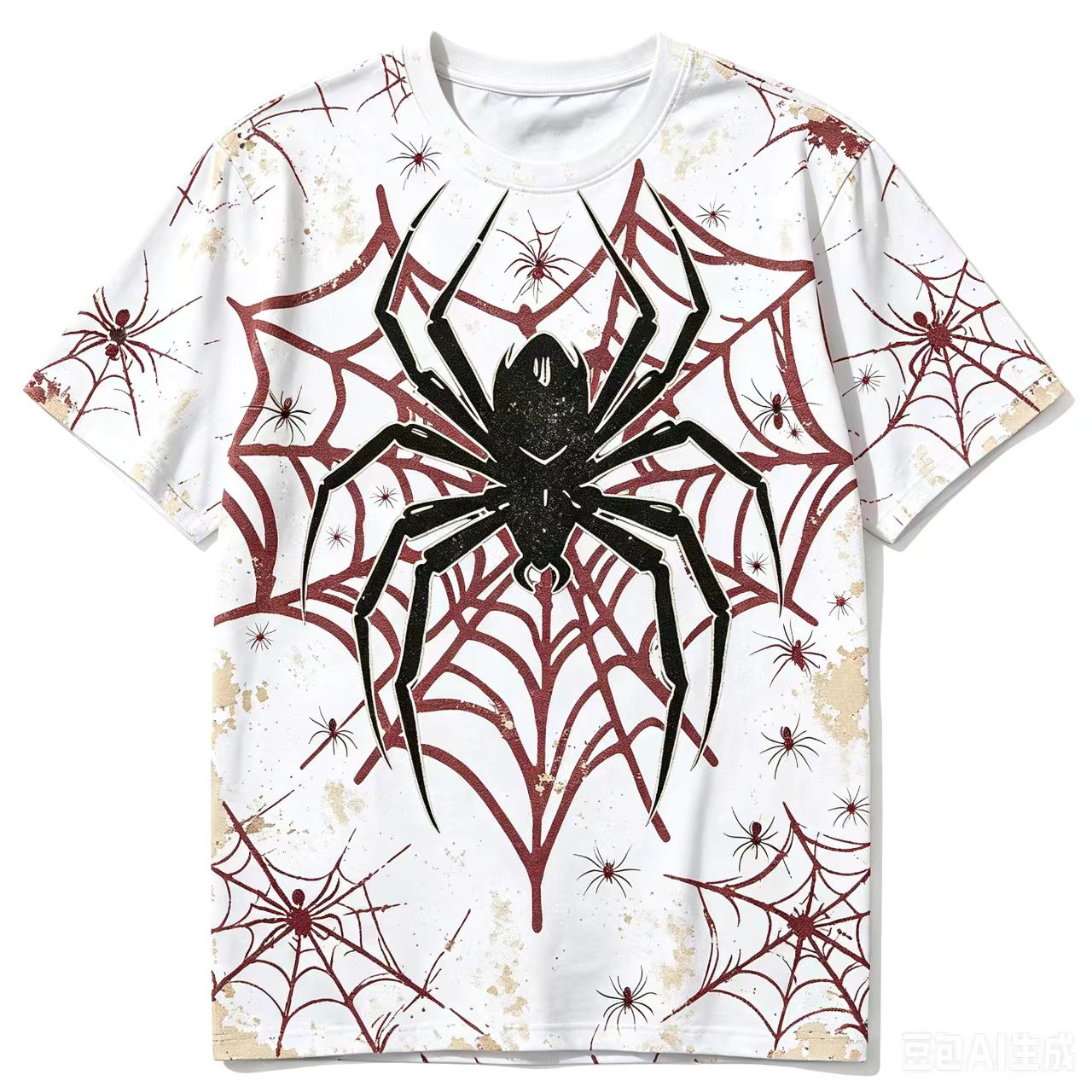 Novel Spider Web T-Shirt Men's - đánh giá và giá 3D Printing Web