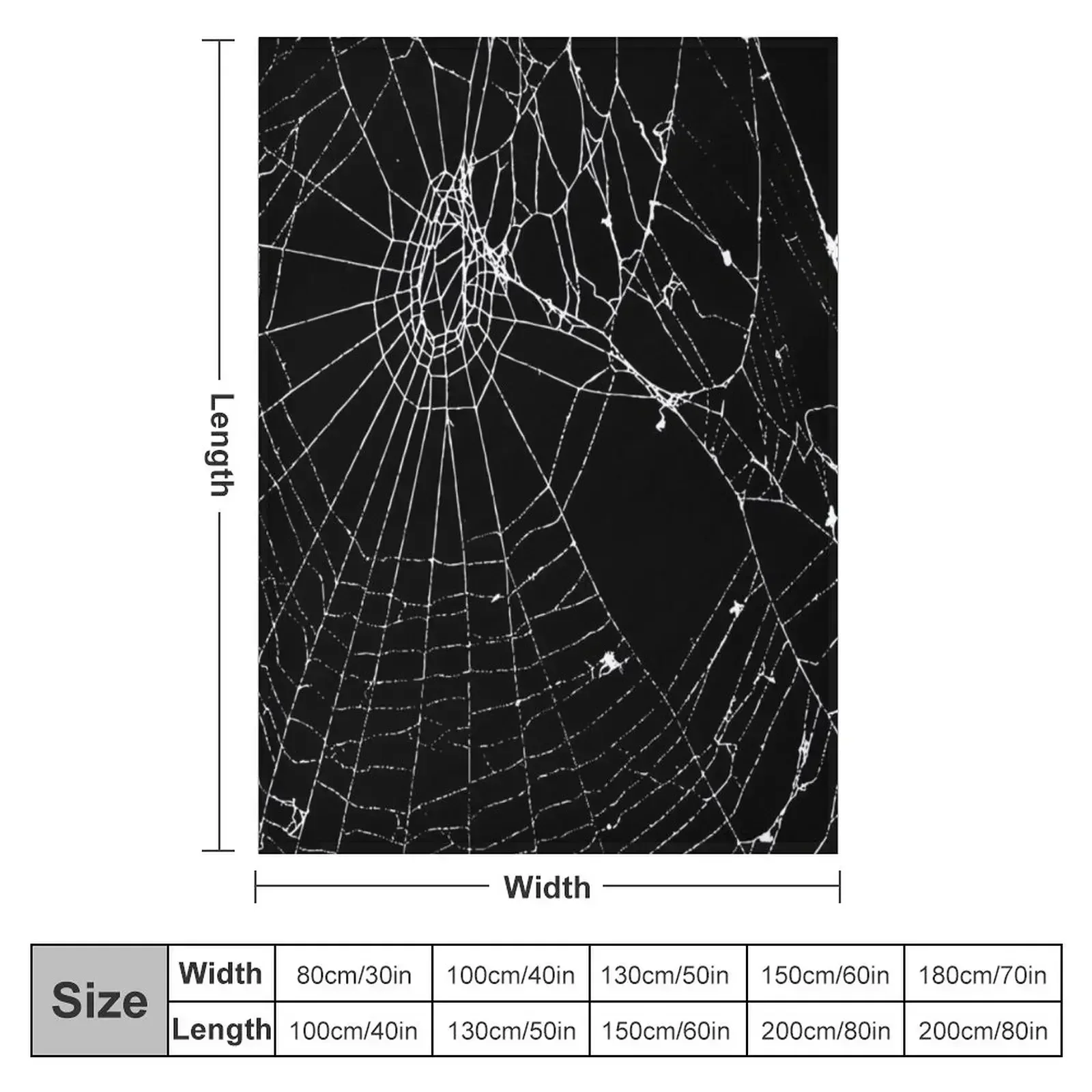 Spider Web Throw Blanket Luxur - đánh giá và giá 3D Printing Web