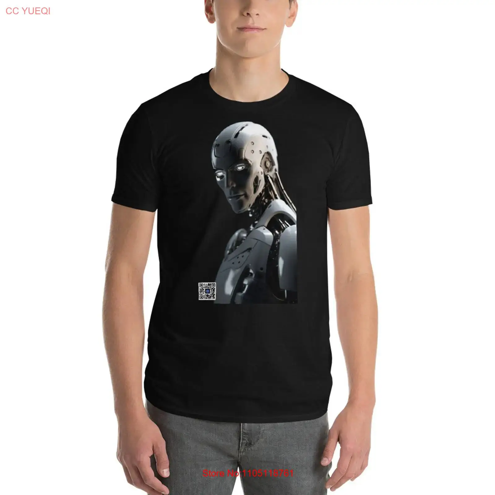 Robot T Shirt smartphone camer - đánh giá và giá 3D Printing Qr Code