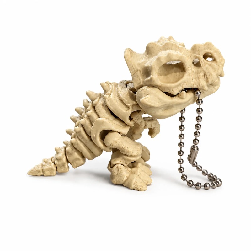 New 3D Printed Tyrannosaurus R - đánh giá và giá 3D Printing Keychain