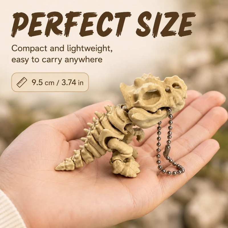 New 3D Printed Tyrannosaurus R - đánh giá và giá 3D Printing Keychain