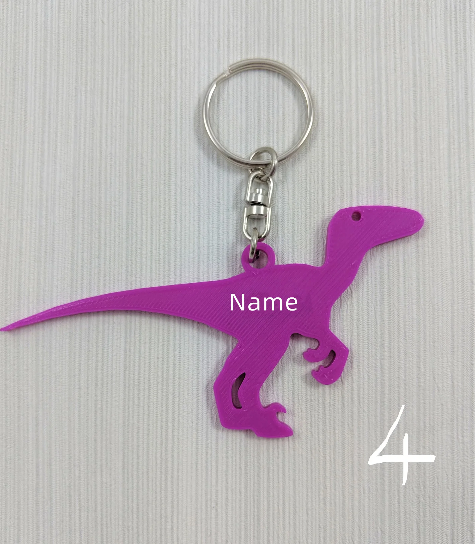 Custom Name Keychains 3D Print - đánh giá và giá 3D Printing Keychain