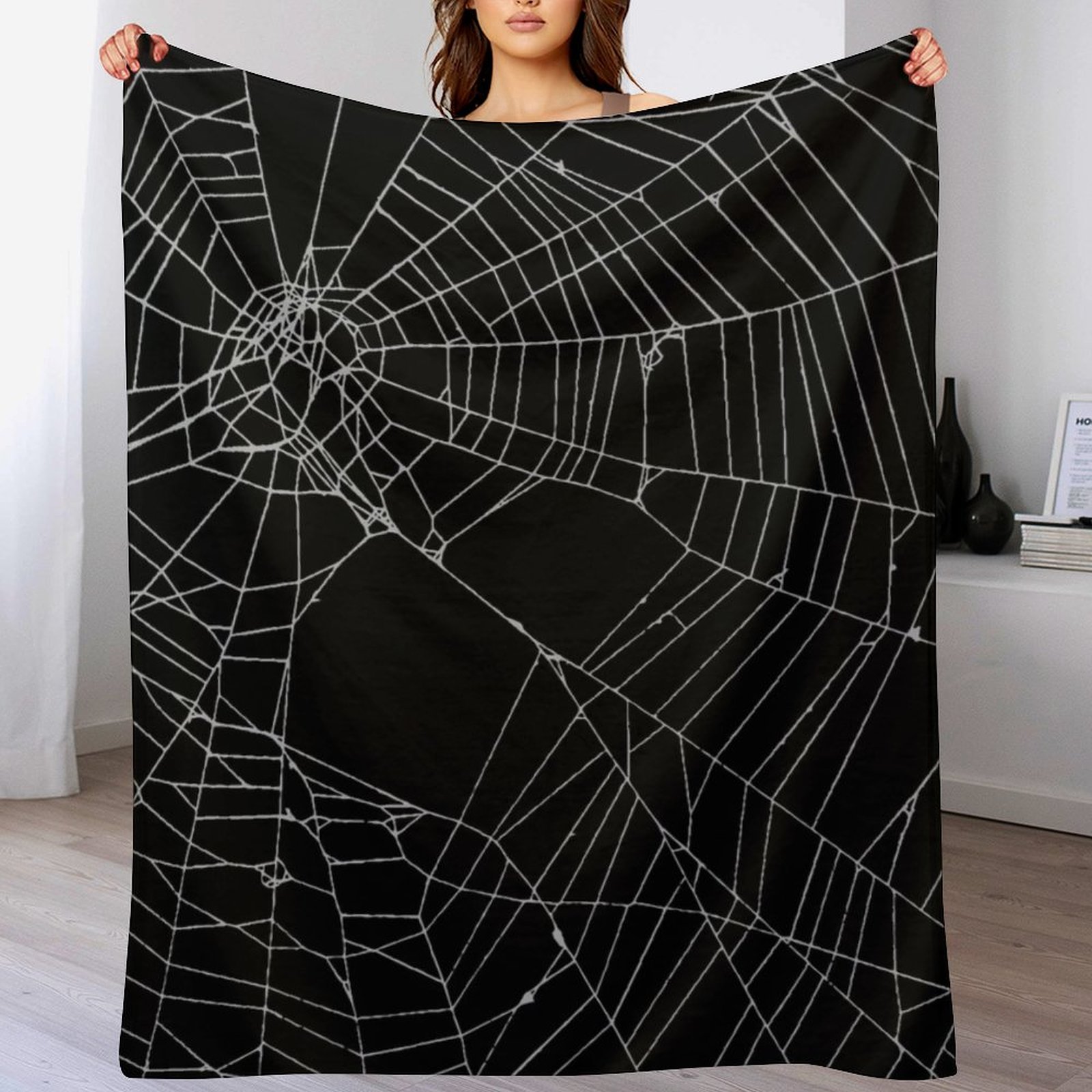 SpiderWeb Web Throw Blanket bl - đánh giá và giá 3D Printing Web