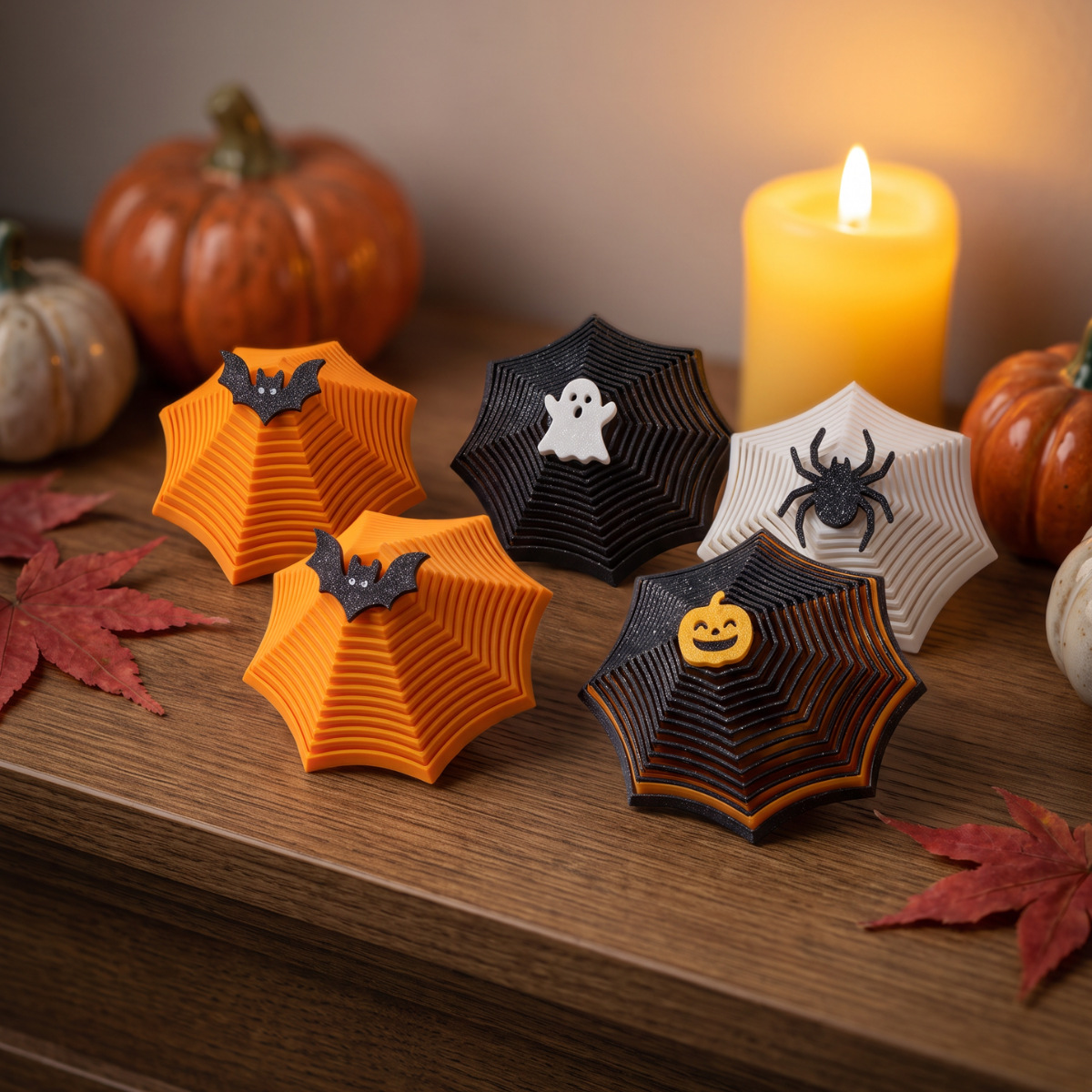 Cute Halloween Spider Web Desk - đánh giá và giá 3D Printing Web