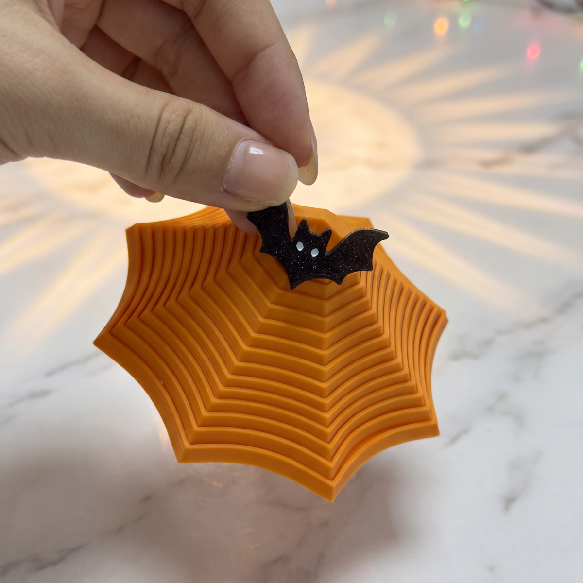 Cute Halloween Spider Web Desk - đánh giá và giá 3D Printing Web