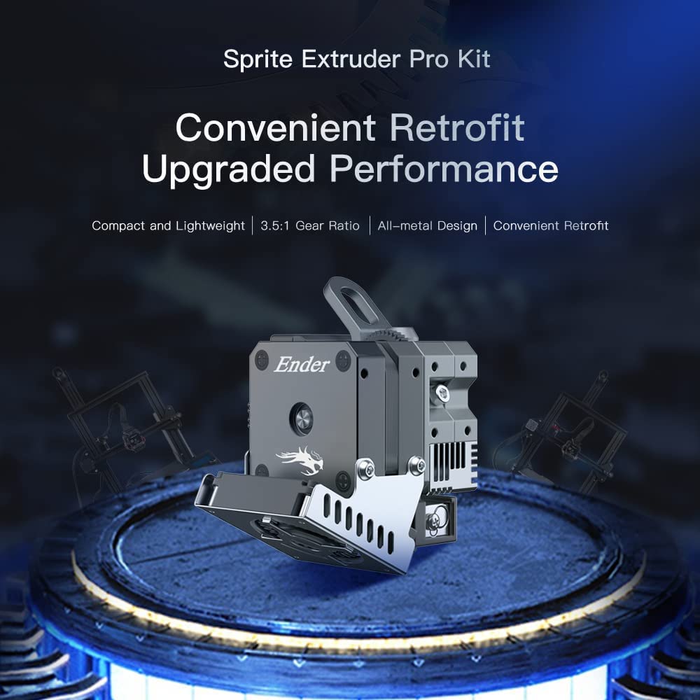CREALITY Sprite Extruder Pro K - đánh giá và giá Ender 3 Upgrade Kit