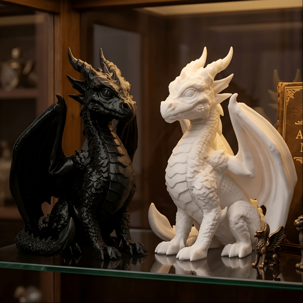 1-Piece Fire Dragon Guardian F - đánh giá và giá 3D Printing Drawing