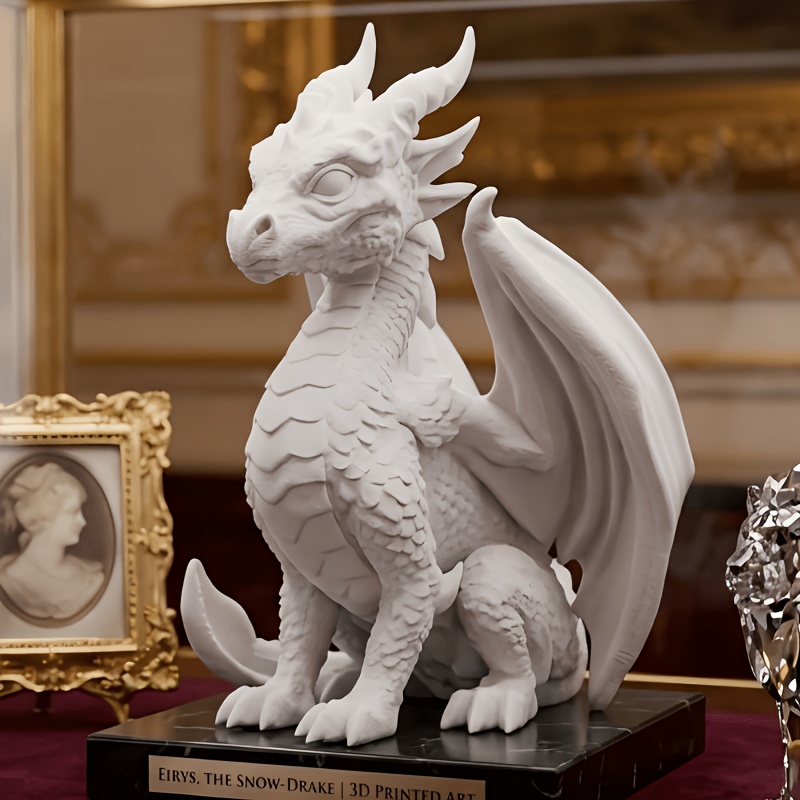 1-Piece Fire Dragon Guardian F - đánh giá và giá 3D Printing Drawing