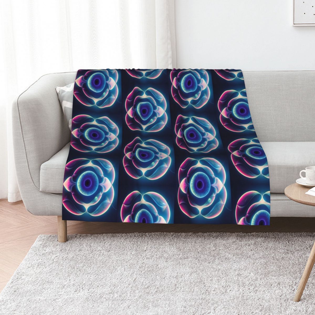 Sacred Geometry Hologram Throw - đánh giá và giá 3D Printing Hologram