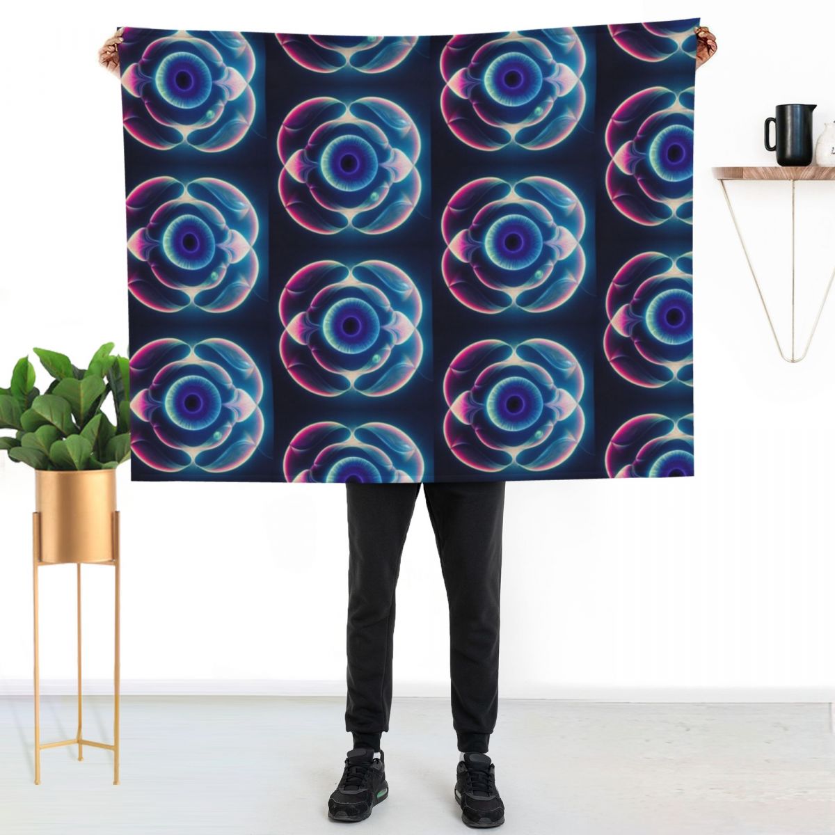 Sacred Geometry Hologram Throw - đánh giá và giá 3D Printing Hologram