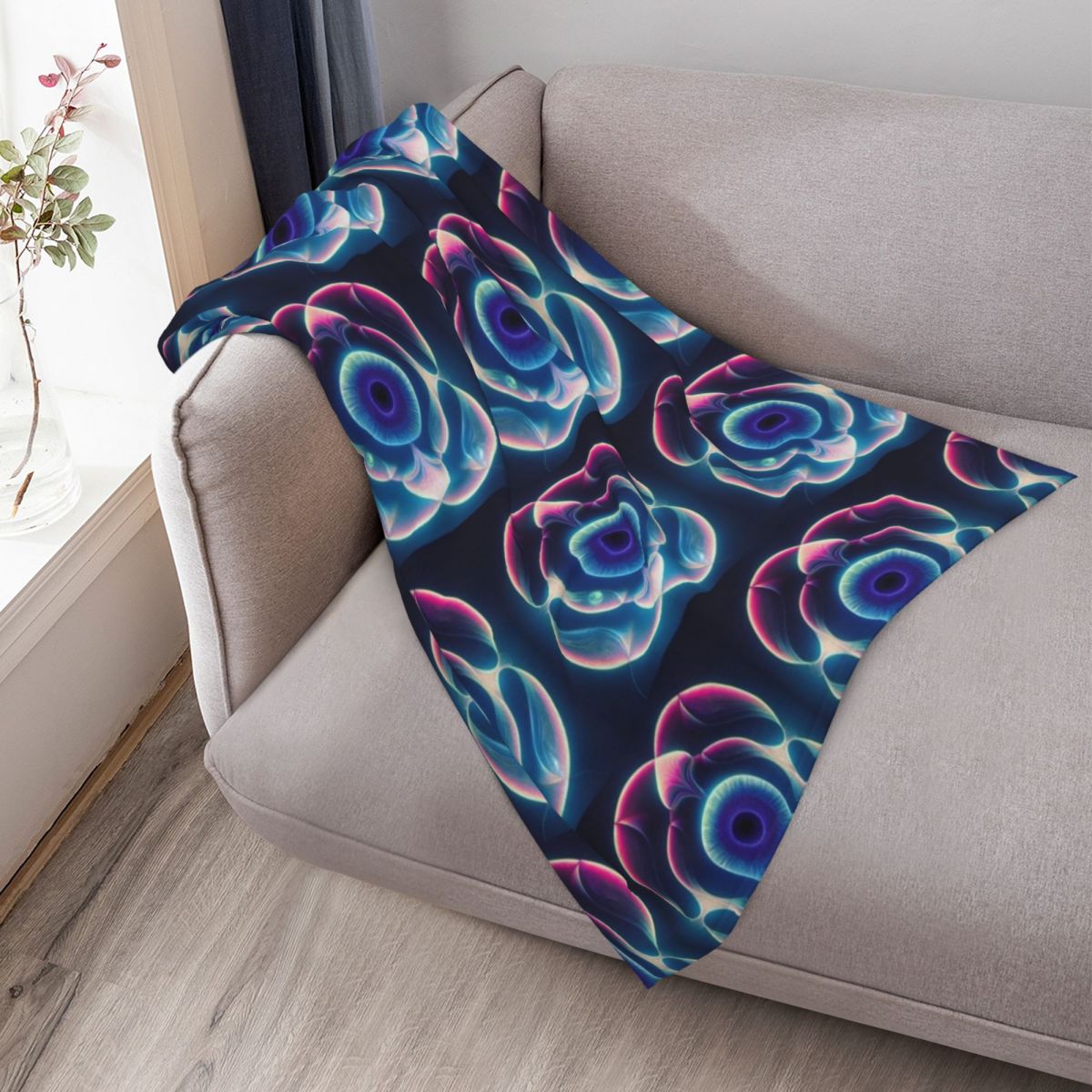 Sacred Geometry Hologram Throw - đánh giá và giá 3D Printing Hologram