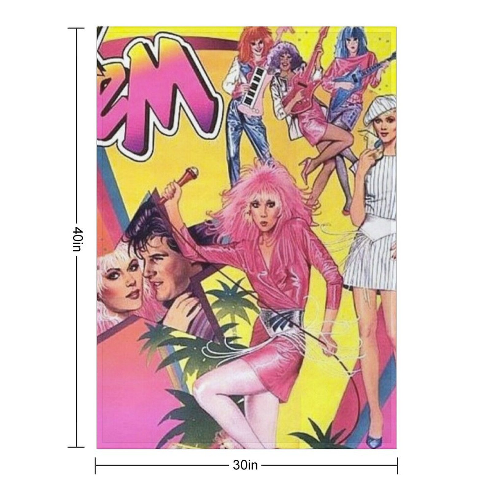 Jem and the holograms Throw Bl - đánh giá và giá 3D Printing Hologram
