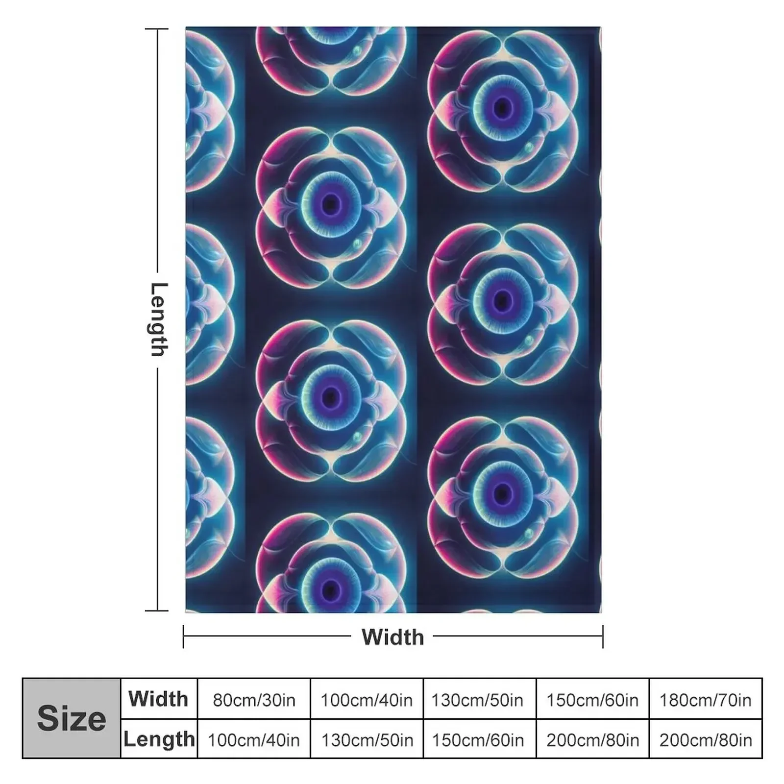 Sacred Geometry Hologram Throw - đánh giá và giá 3D Printing Hologram