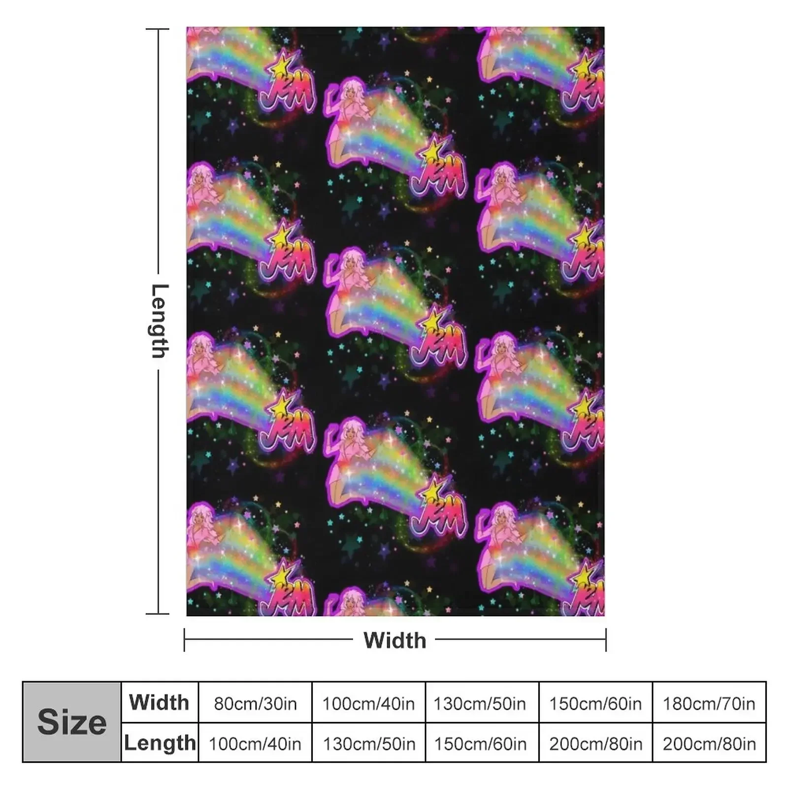 Jem and the holograms rainbow  - đánh giá và giá 3D Printing Hologram