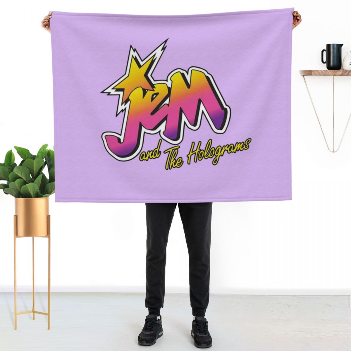 Jem and the holograms Throw Bl - đánh giá và giá 3D Printing Hologram