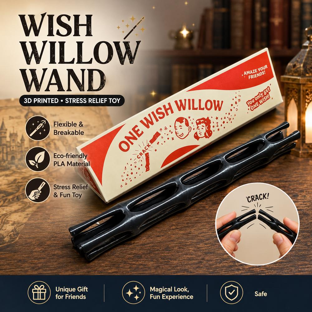 3D Printed One Wish Willow Key - đánh giá và giá 3D Printing Keychain