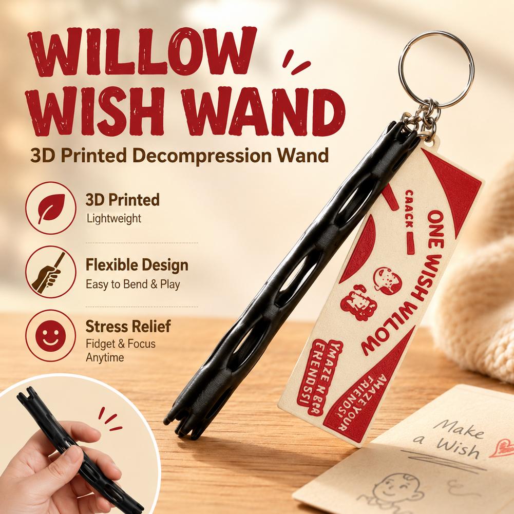 3D Printed One Wish Willow Key - đánh giá và giá 3D Printing Keychain