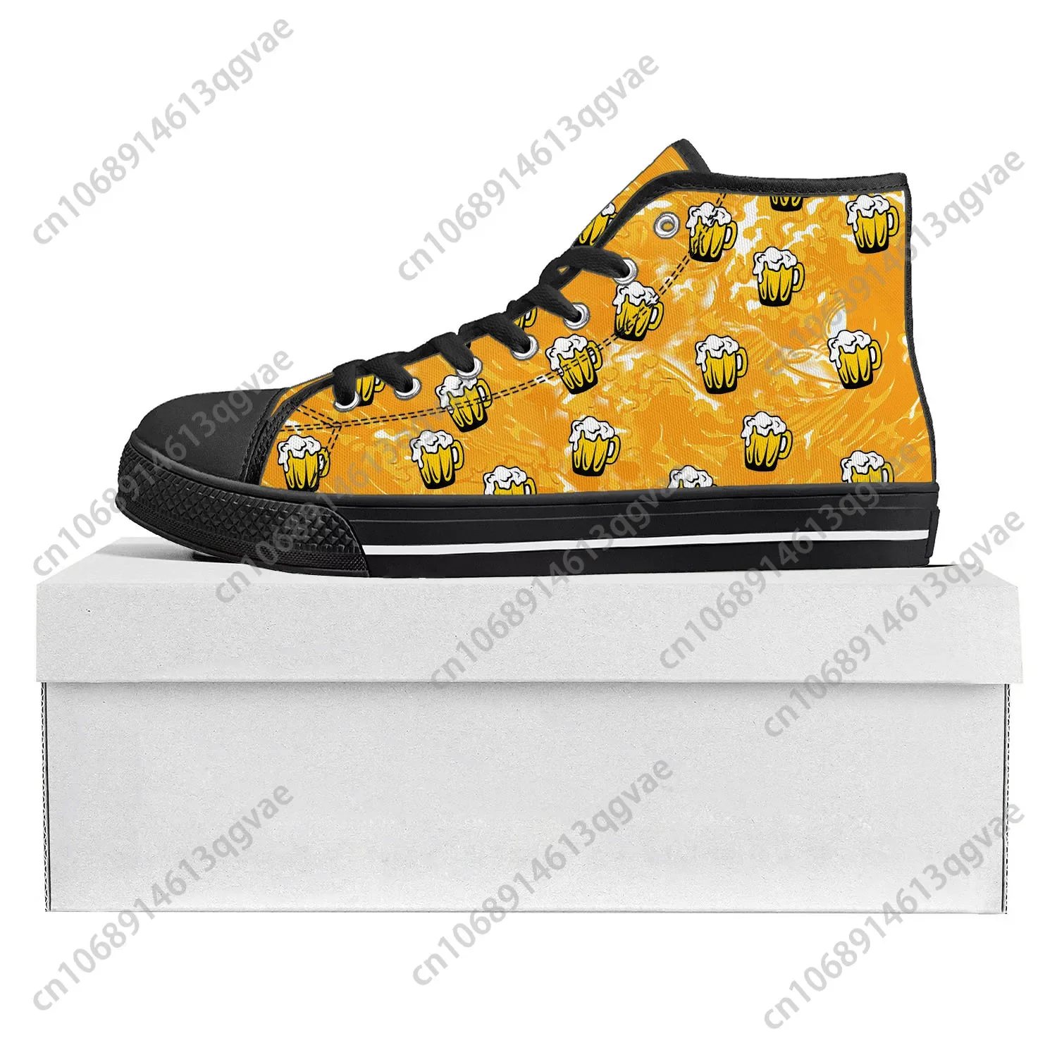 Beer Unisex 3D Print High Top  - đánh giá và giá 3D Printing Quality