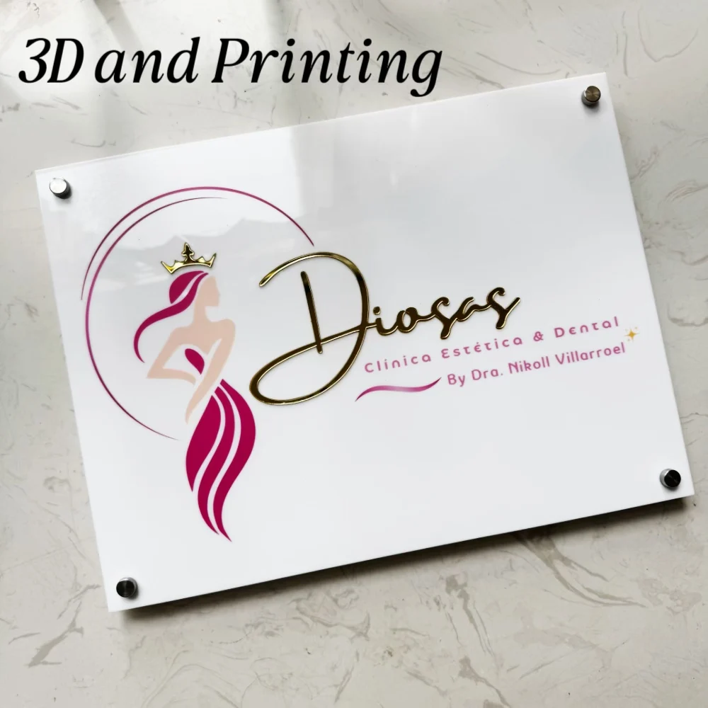 Modern Acrylic White Sign boar - đánh giá và giá 3D Printing Qr Code