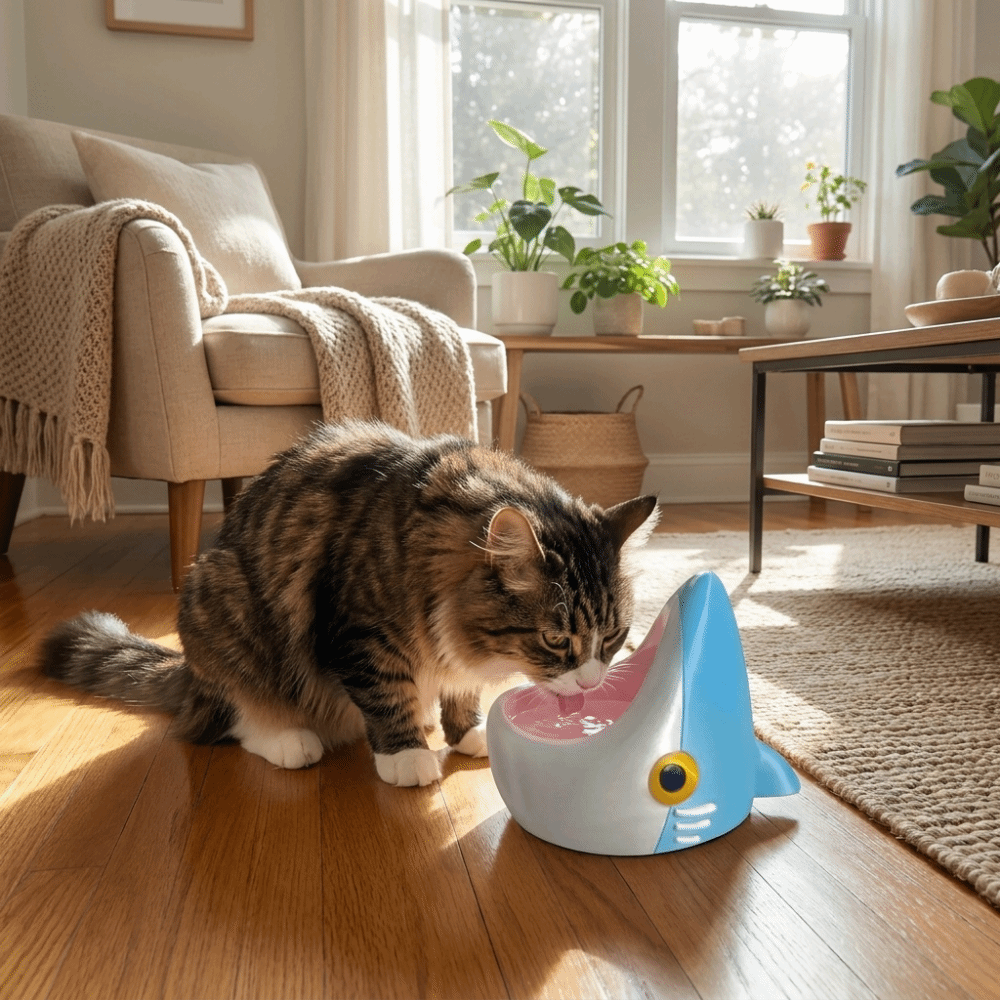 Plastic 3D Printing Shark Cat  - đánh giá và giá 3D Printing Food