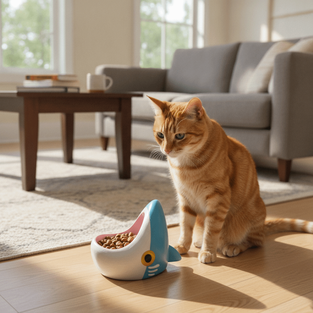Plastic 3D Printing Shark Cat  - đánh giá và giá 3D Printing Food