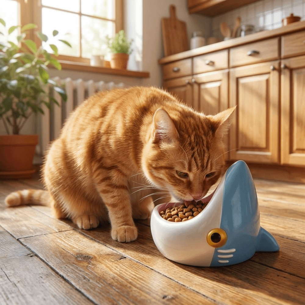 Plastic 3D Printing Shark Cat  - đánh giá và giá 3D Printing Food