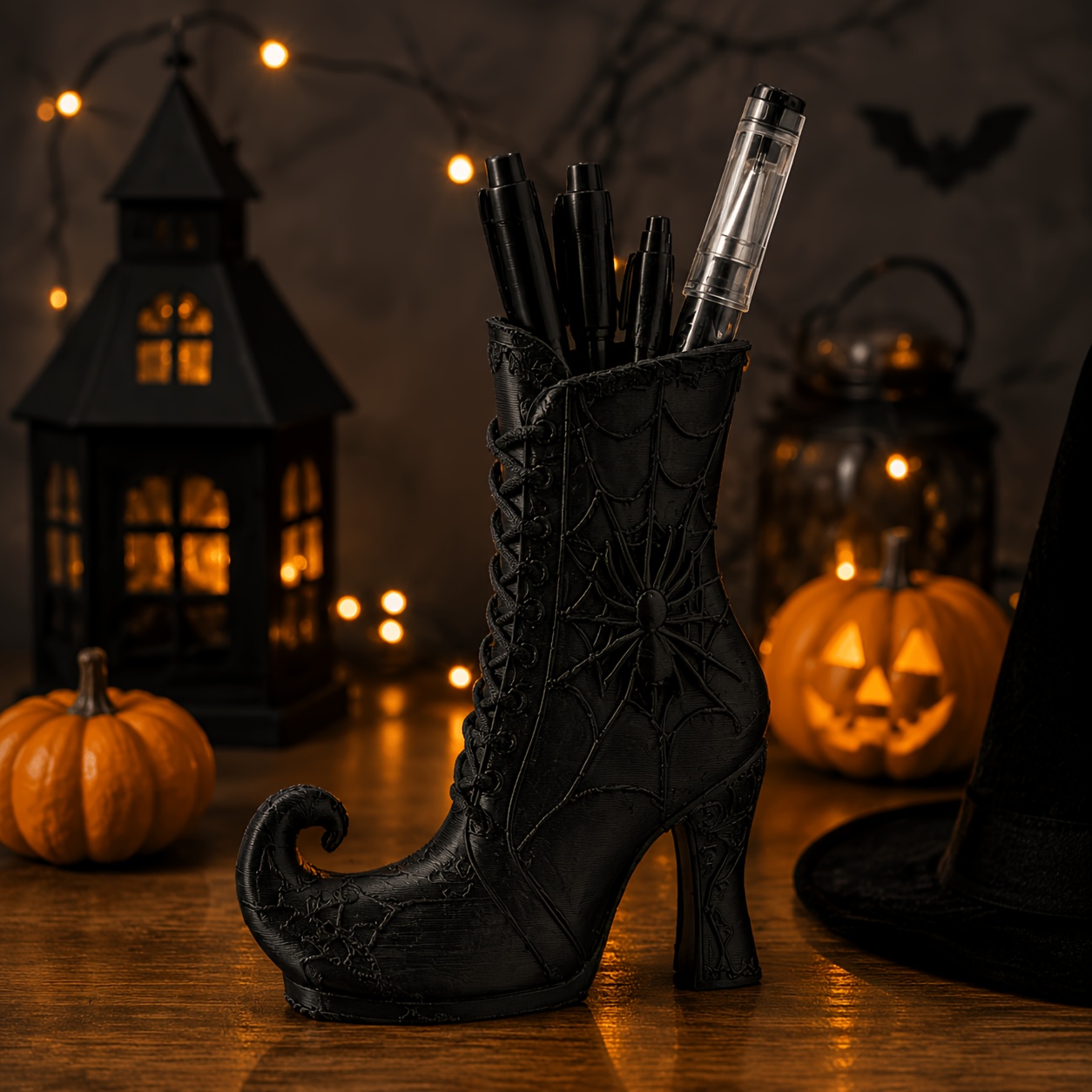 3D‑Printed Gothic Witch Boot P - đánh giá và giá 3D Printing Web