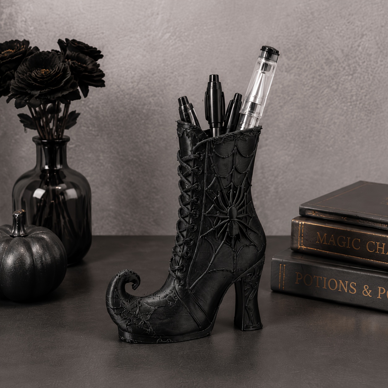 3D‑Printed Gothic Witch Boot P - đánh giá và giá 3D Printing Web
