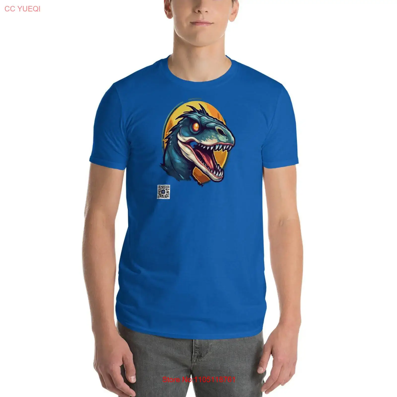 Dinosaur T Shirt smartphone ca - đánh giá và giá 3D Printing Qr Code