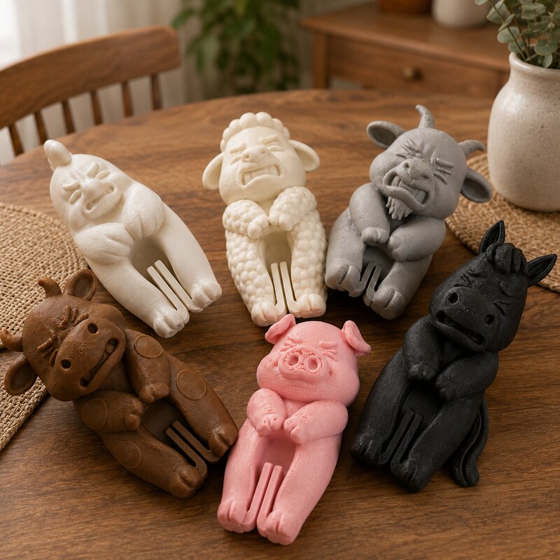 3D Printed Angry Animal Snack  - đánh giá và giá 3D Printing Food