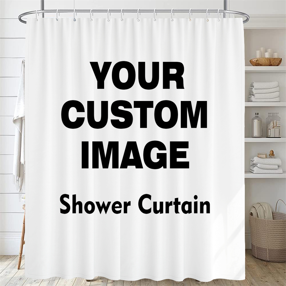 Custom Shower Curtain Bathroom - đánh giá và giá 3D Printing Foto