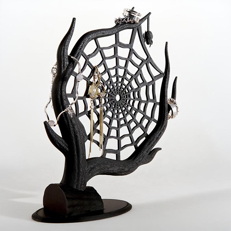 3D Printed Spider Web Decorati - đánh giá và giá 3D Printing Web