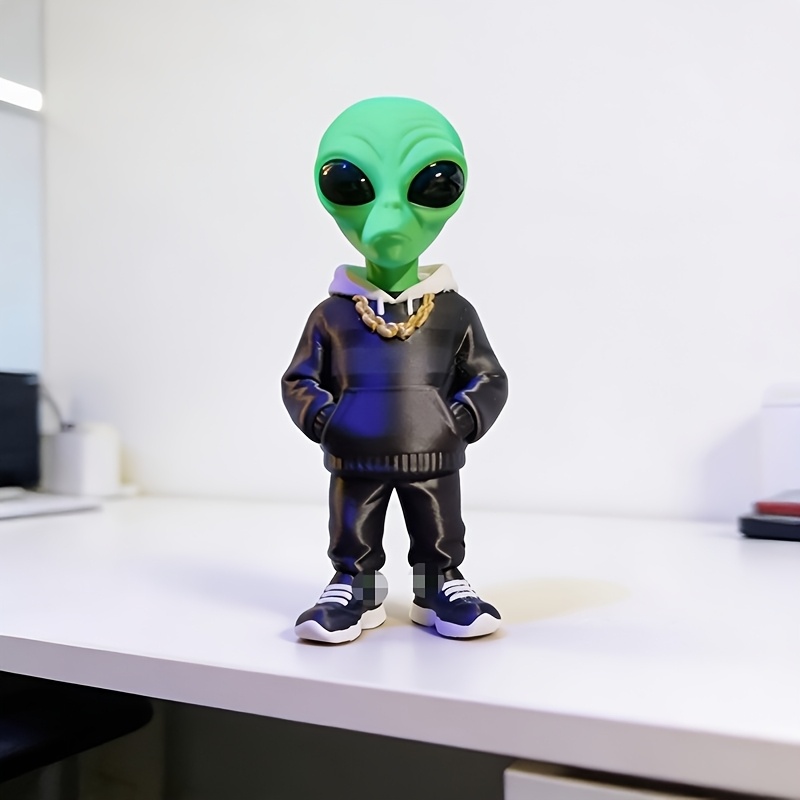 1 Piece Green Alien Figure wit - đánh giá và giá 3D Printing Drawing